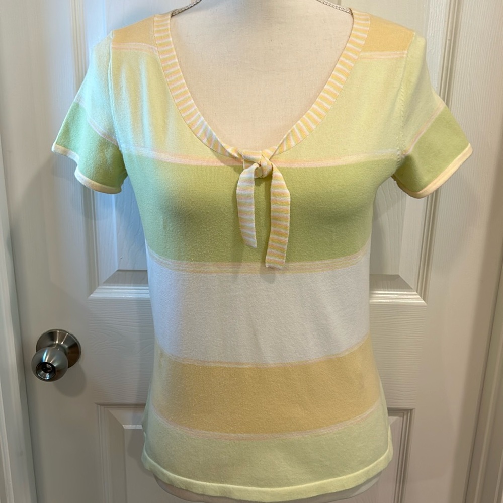 Emma James size small striped top